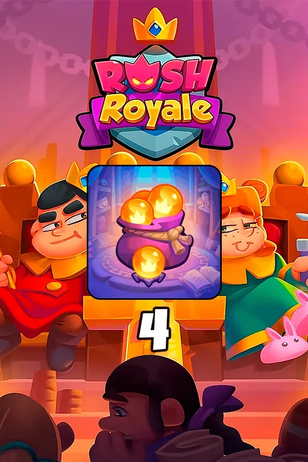 Купить 4 Магические сферы для Rush Royale по ID