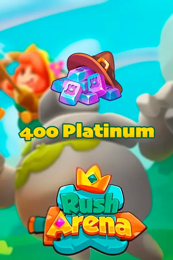 Buy 400 Platinum for Rush Arena by ID