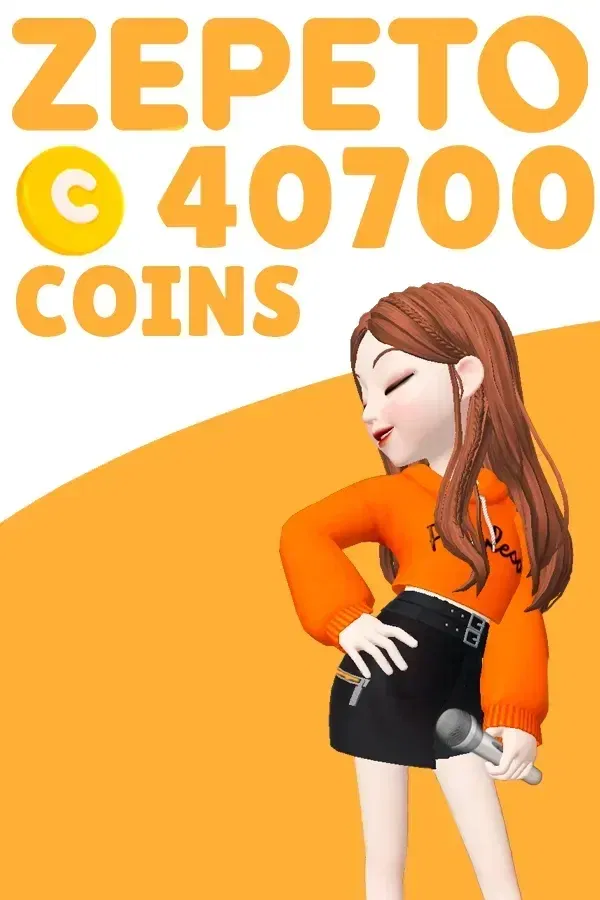 Buy 40700 Coins Zepeto by ID