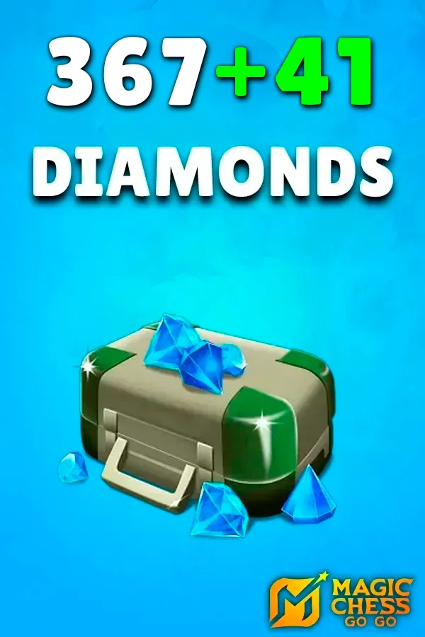 Buy 367 + 41 Diamonds Magic Chess: GO GO by ID
