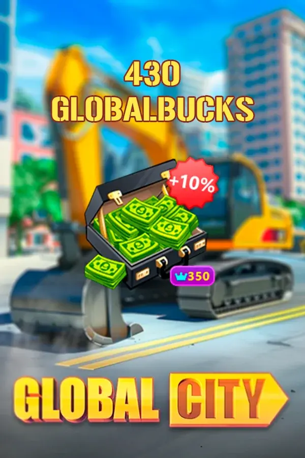 Buy 430 + 43 Globalbucks for Global City by ID