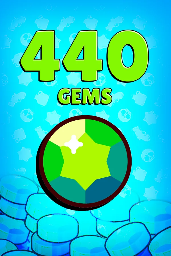 440 Гемов Brawl Stars (Global)