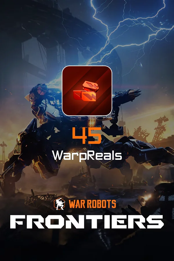 Buy 45 WarpReals for War Robots: Frontiers by ID