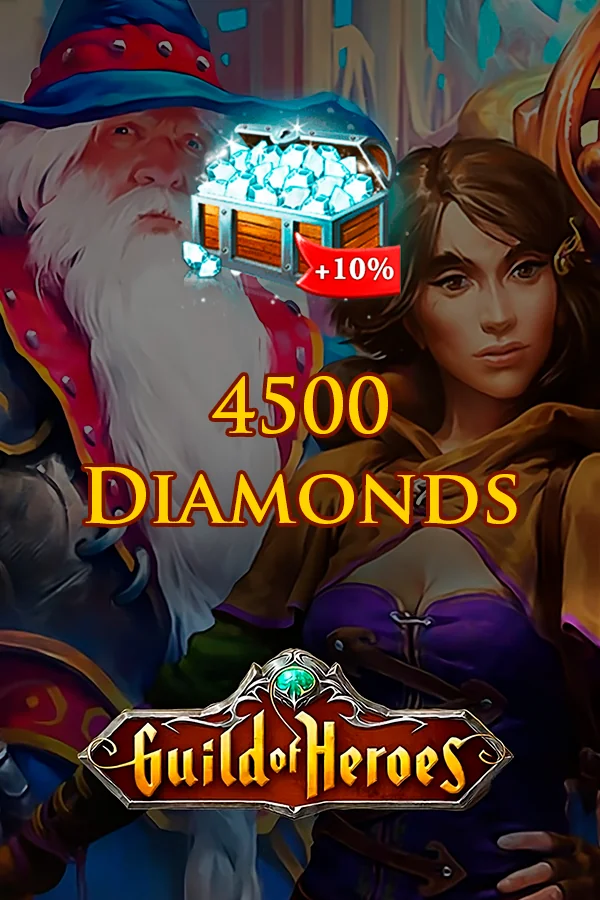 4950 Diamonds | Guild of Heroes