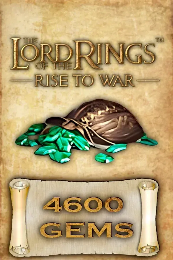 Buy 4600 Gems for The Lord of the Rings: Rise to War by ID