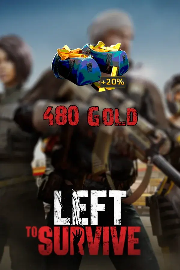 Купити 480+100 Золота для Left To Survive по ID