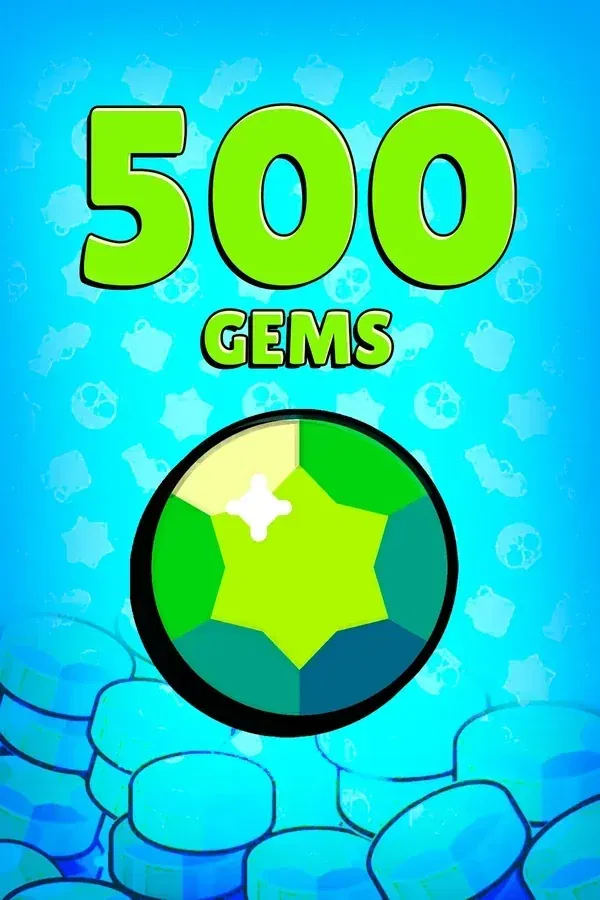 500 Brawl Stars Gems (Code)
