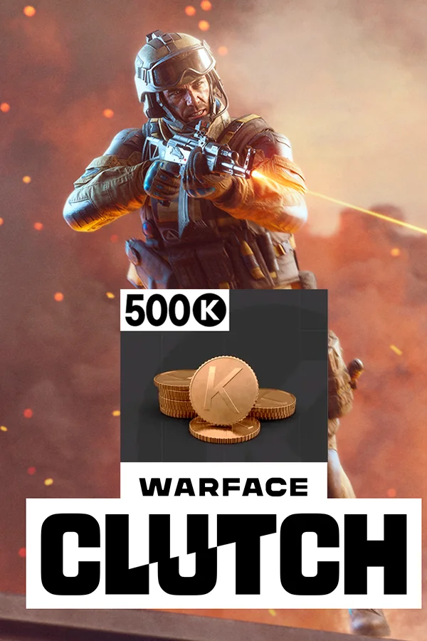 500 Credits Warface Clutch | XBOX