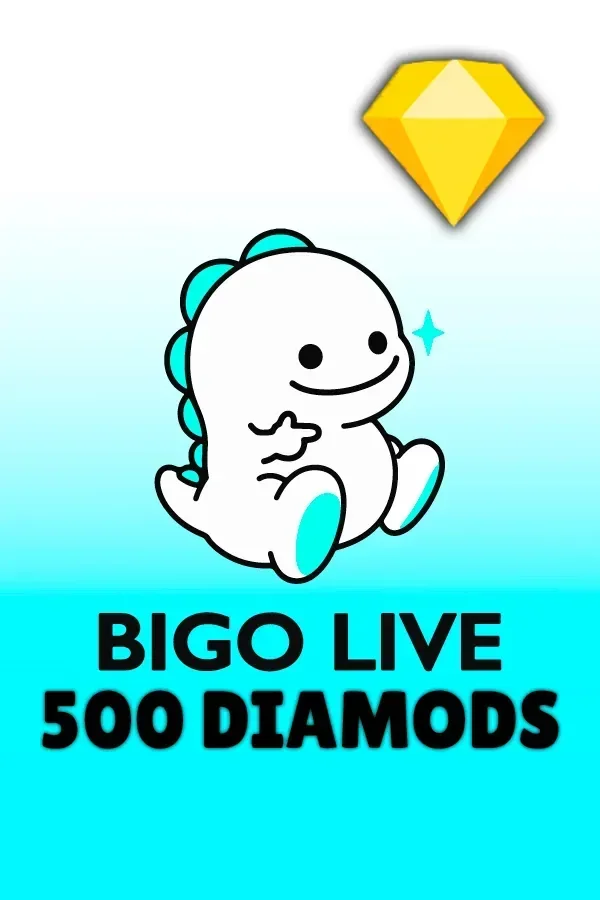 Buy 500 Diamonds Top-UP for BIGO LIVE by ID