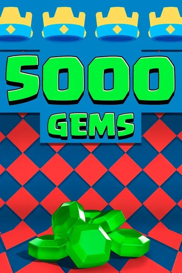 5000 Clash Royale Gems (Code)
