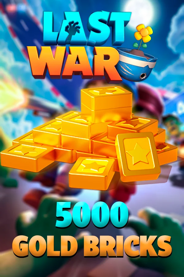 5000 Gold bricks | LAST WAR
