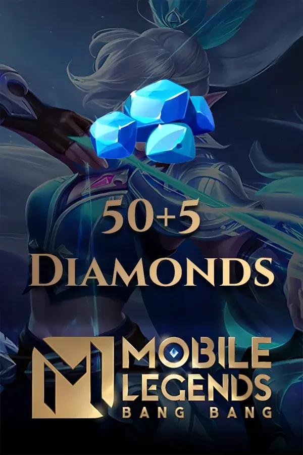 50+5 Diamonds Mobile Legends: Bang Bang by ID (Russia)