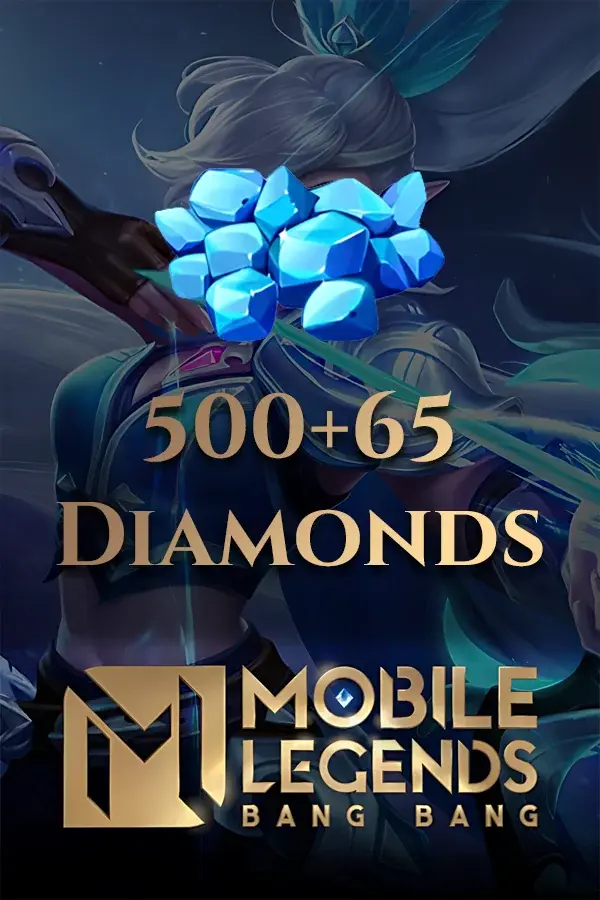 500+65 Diamonds Mobile Legends: Bang Bang by ID (Russia)