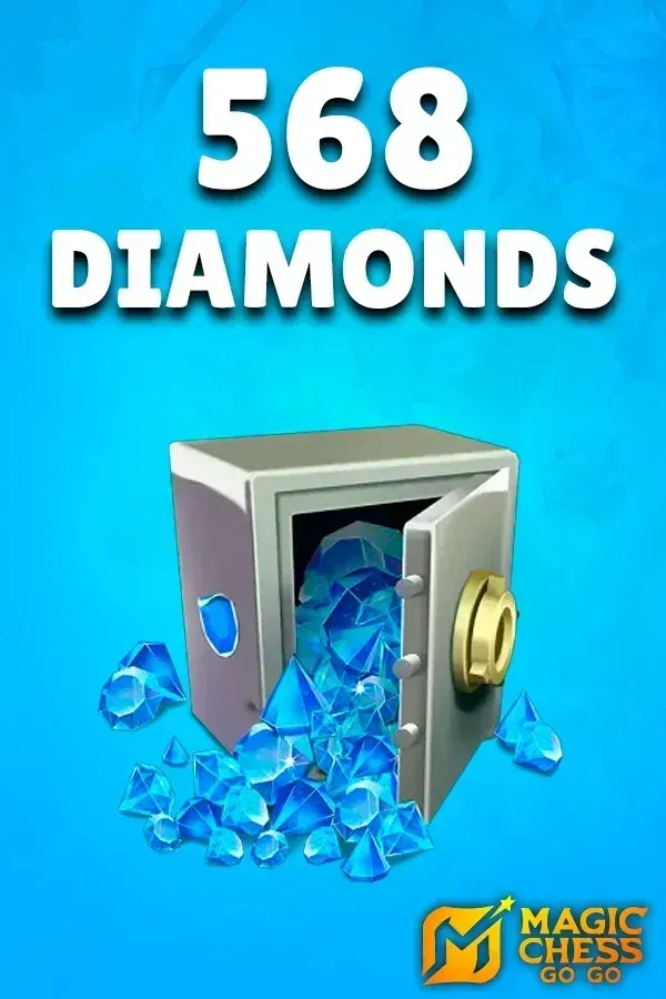 Buy 568 Diamonds Magic Chess: GO GO by ID