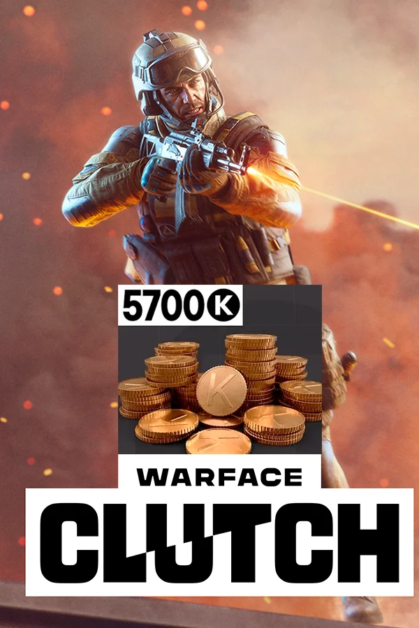 5700 Credits Warface Clutch | XBOX