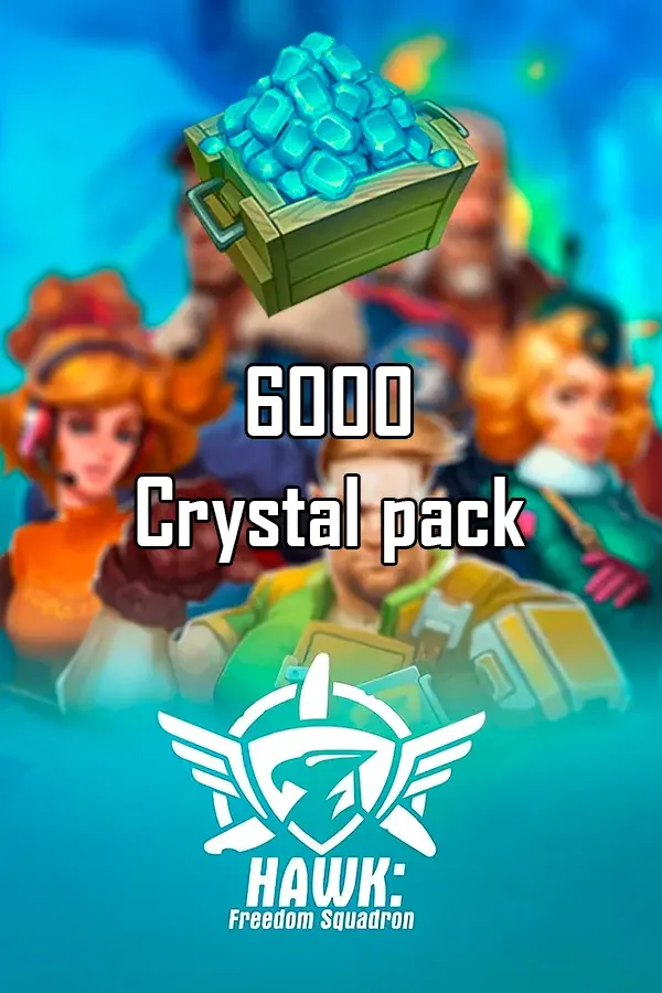 Buy 6000 Crystals for HAWK: Freedom Squadron by ID
