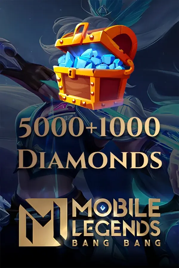 5000+1000 Diamonds Mobile Legends: Bang Bang by ID (Russia)
