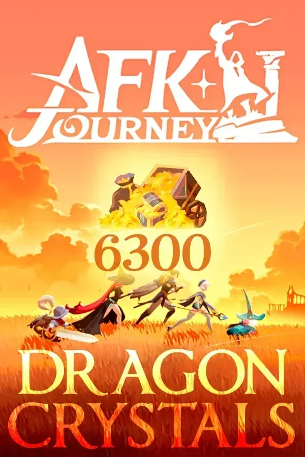 Buy 6300 Dragon Crystals AFK Journey by ID