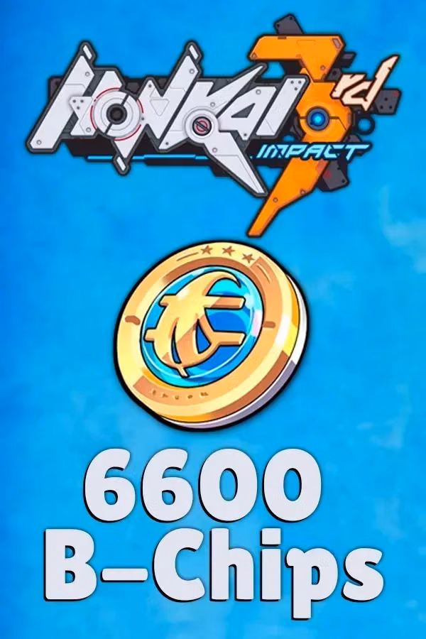 6600 B-Chips Honkai Impact (Asia) Top-Up by ID