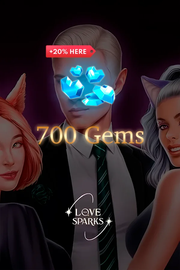 700 Gems | Love Sparks