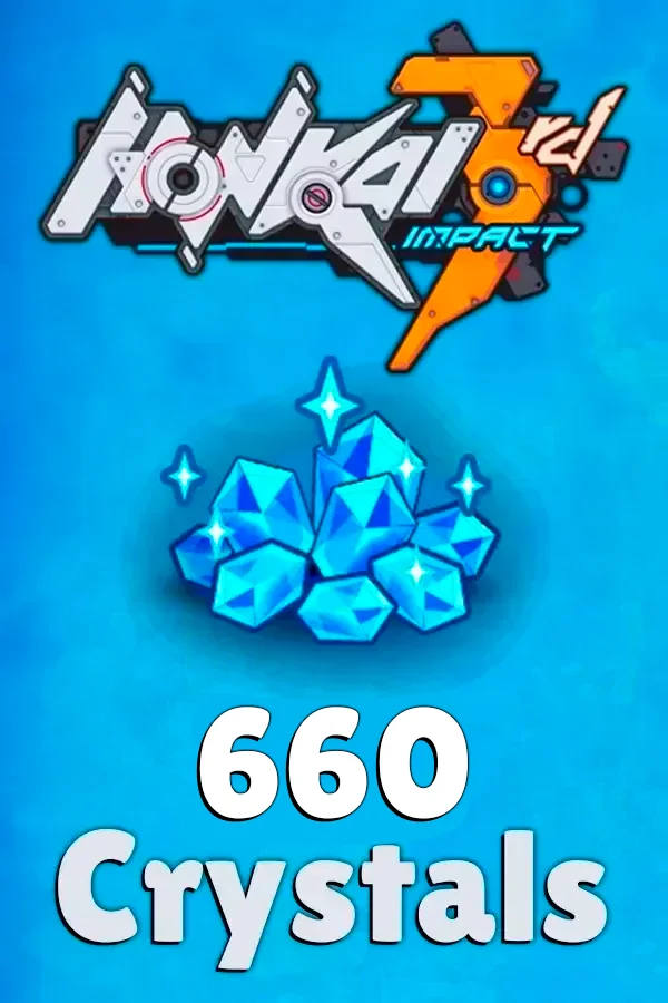 Buy 660 Crystals for Honkai Impact (Asia) by ID