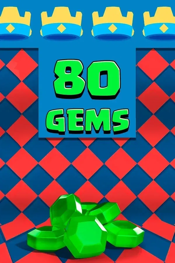 80 Clash Royale Gems (Code)