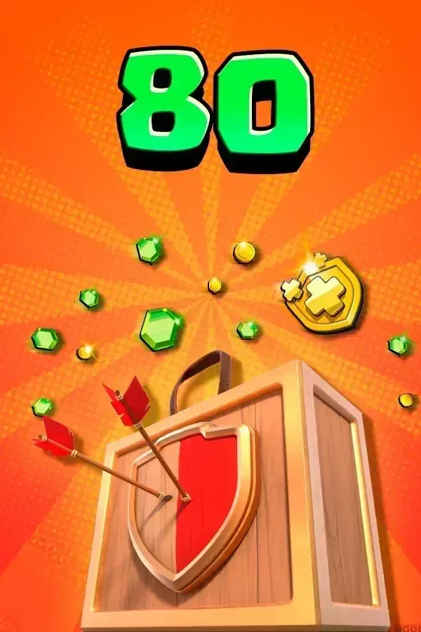 80 Gems Clash of Clans