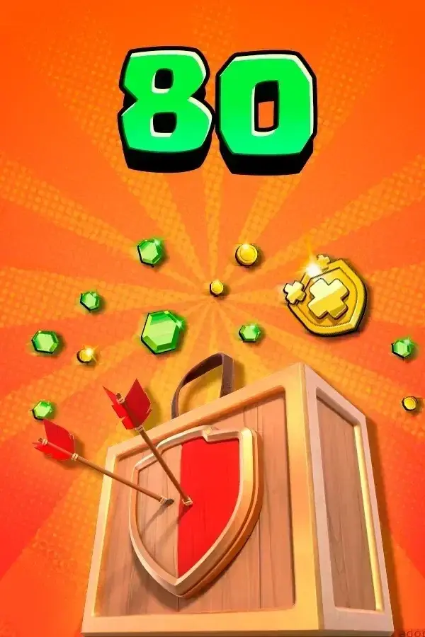 80 Gems Clash of Clans