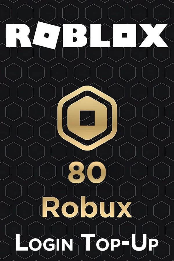 80 Robux for Roblox (Global)