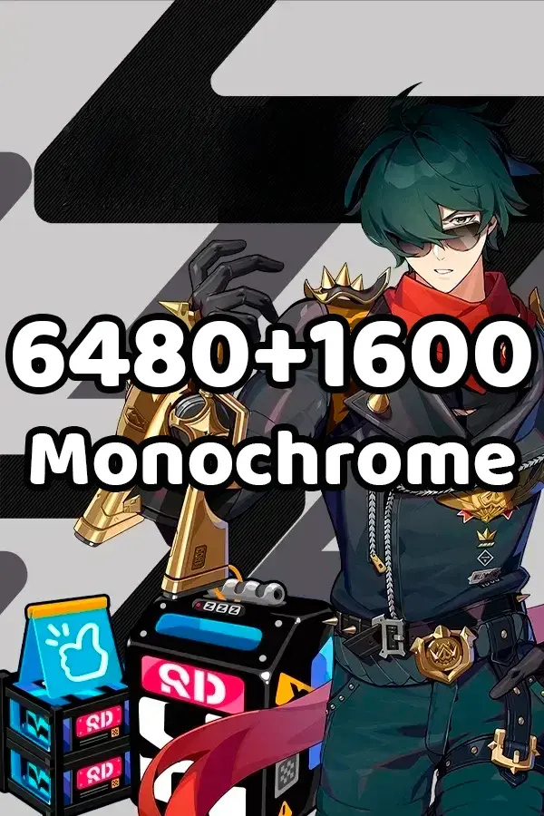 6480+1600 Монохромів Zenless Zone Zero