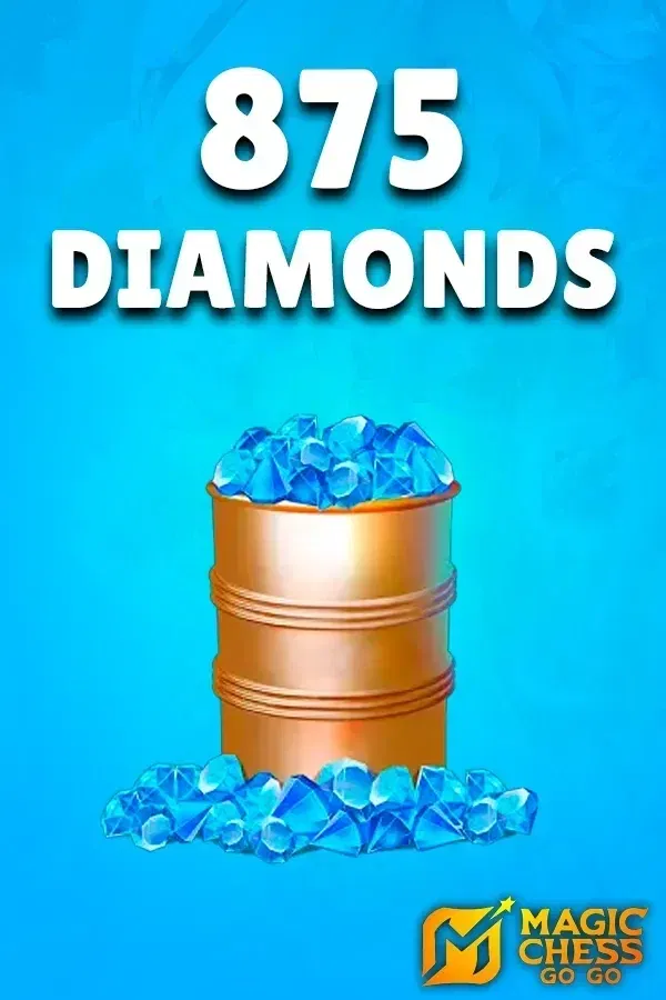 Buy 875 Diamonds Magic Chess: GO GO by ID