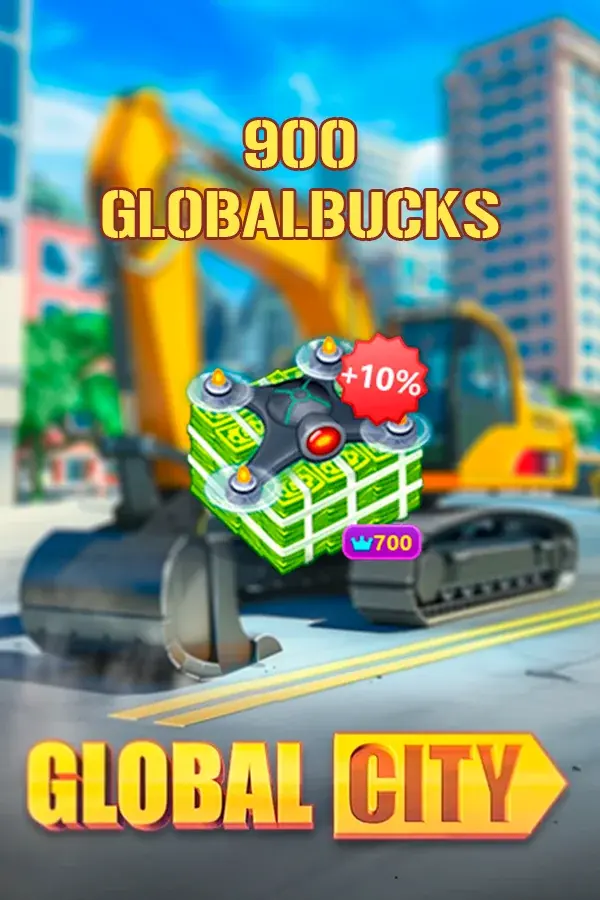 Buy 900 + 90 Globalbucks for Global City by ID