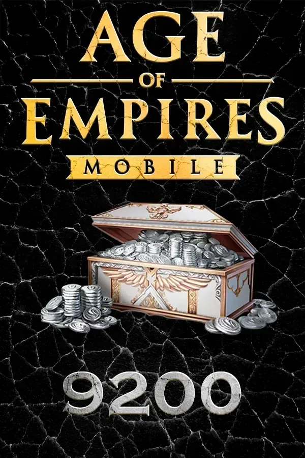 Buy 9200 Empire Coins for Age of Empires mobile by ID
