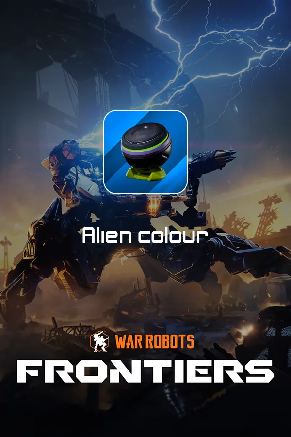 Alien colour material | War Robots: Frontiers