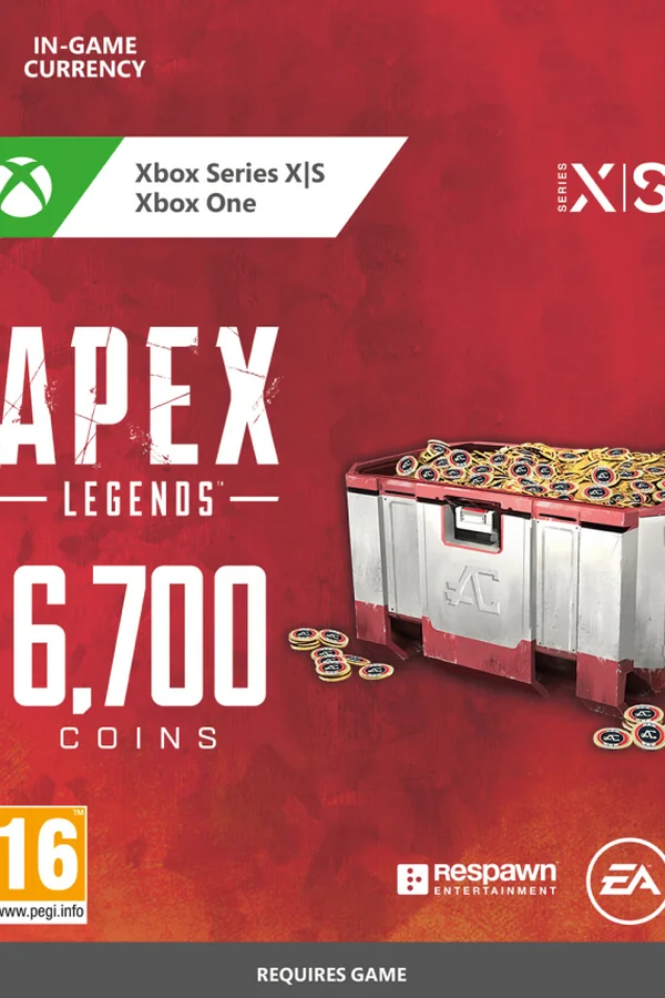 APEX Legends: 6700 Coins (Xbox) WW (Global)