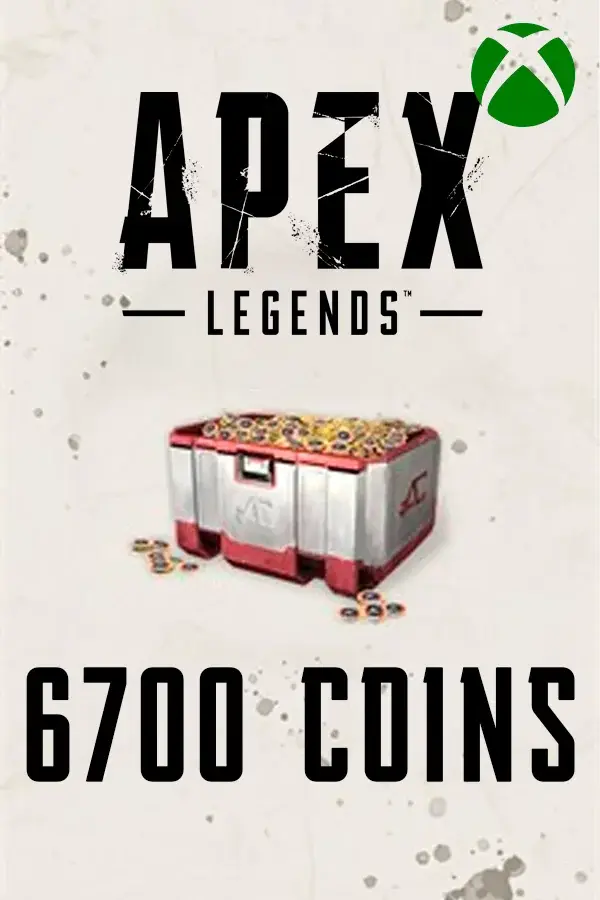6700 Coins Apex Legends Xbox