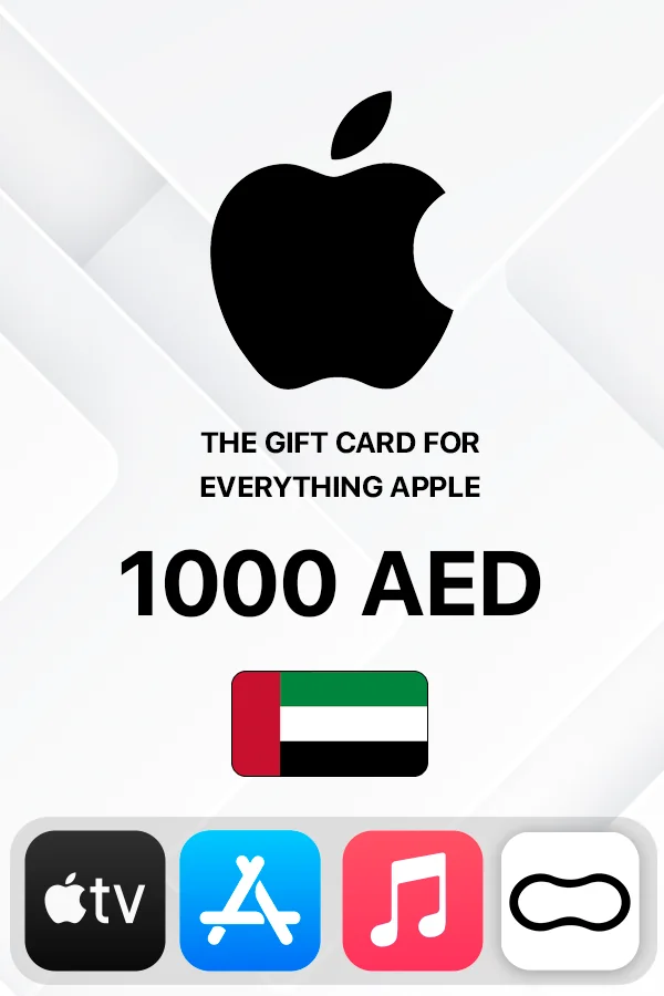 1000 AED Apple iTunes ОАЭ