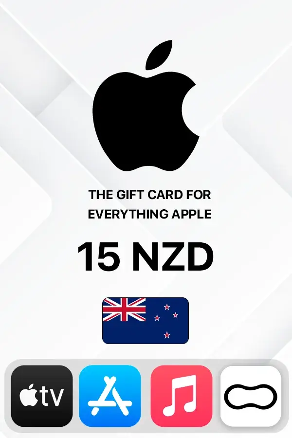 Apple iTunes Gift Card 15 NZD (New Zealand)
