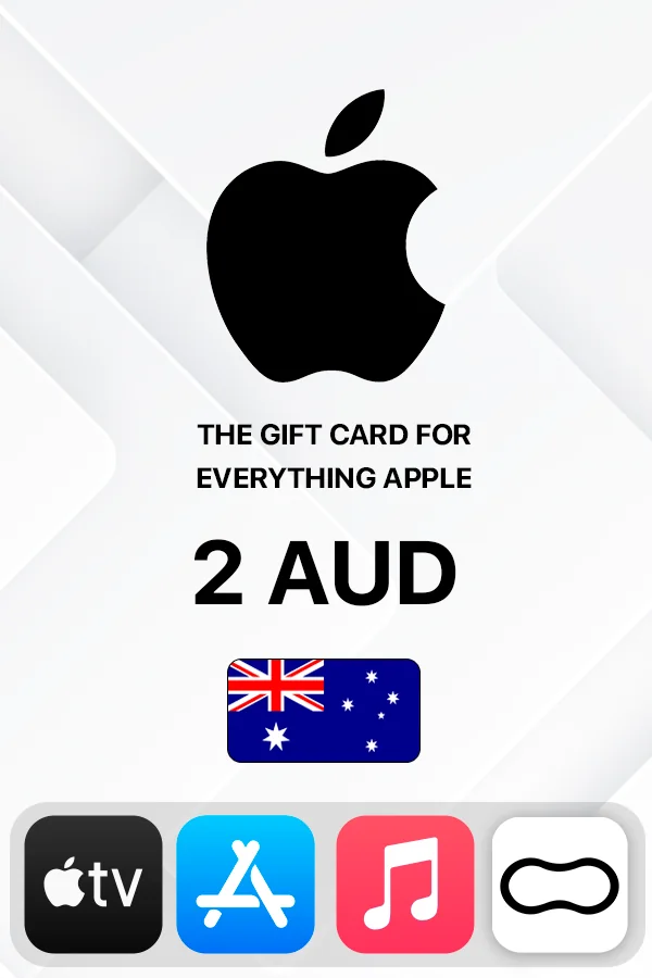 Apple iTunes Gift Card 2 AUD (Australia)