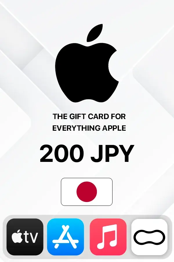 Apple iTunes Gift Card 200 JPY (Japan)