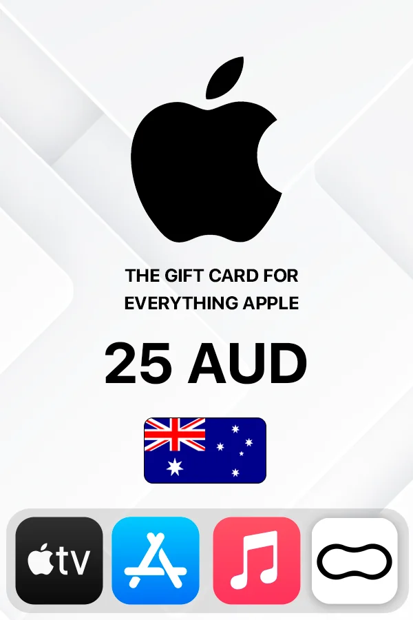 Apple iTunes Gift Card 25 AUD (Australia)
