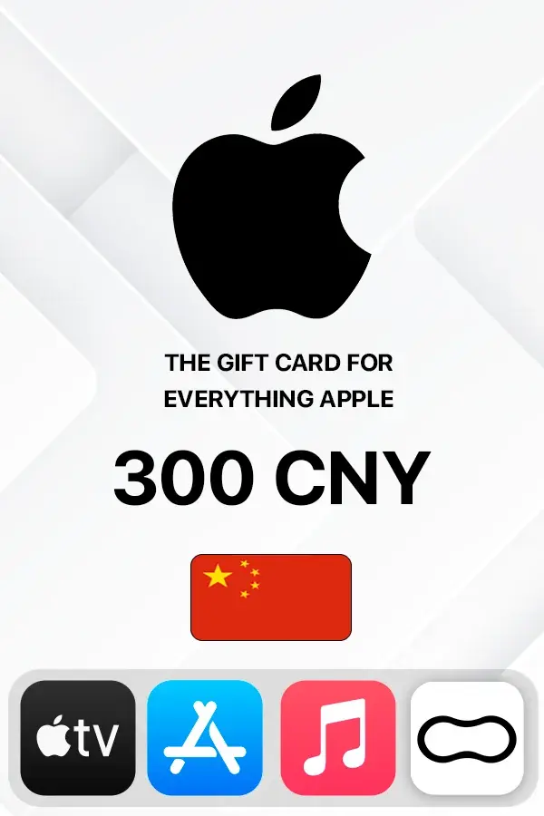 Apple iTunes Gift Card 300 CNY (China)