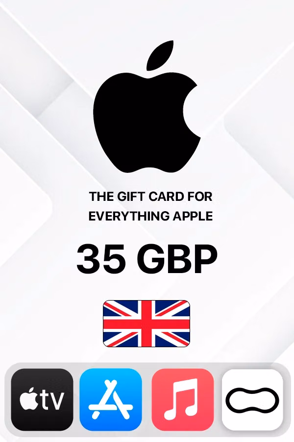 Apple iTunes Gift Card 35 GBP (United Kingdom)