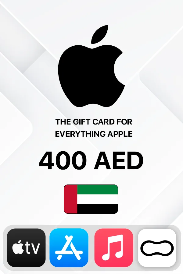 400 AED Apple iTunes ОАЭ
