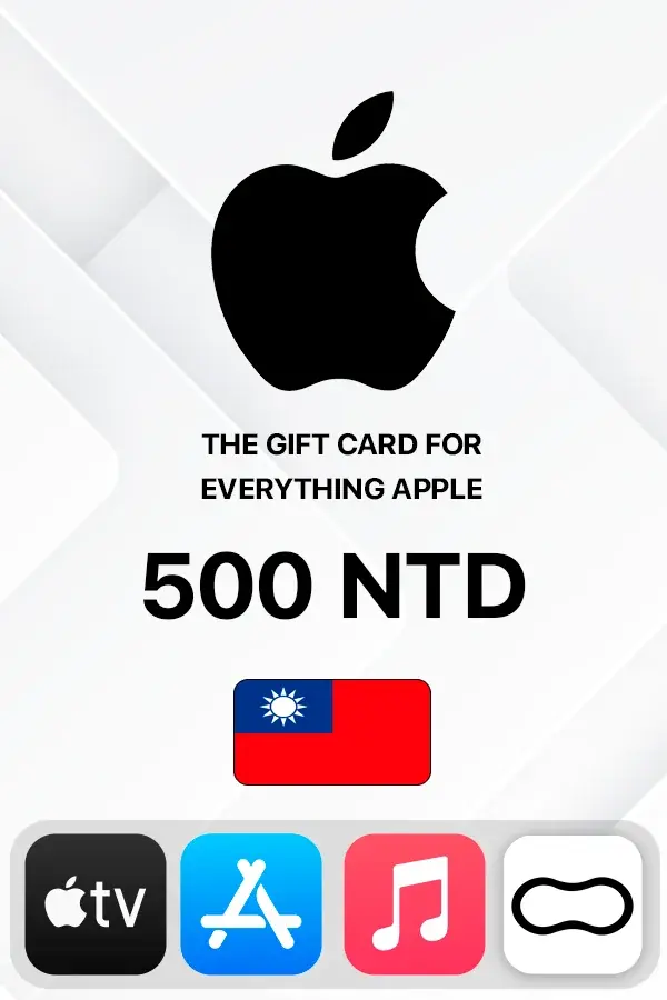 Apple iTunes Gift Card 500 NTD (Taiwan)
