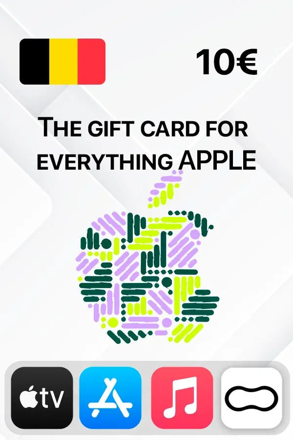 Buy Apple Store & iTunes Gift Card €10 EUR Belgium