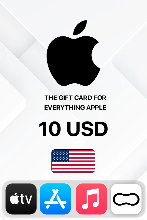 10 USD Apple iTunes USA