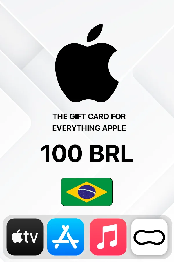 Apple iTunes Gift Card 100 BRL (Brazil)