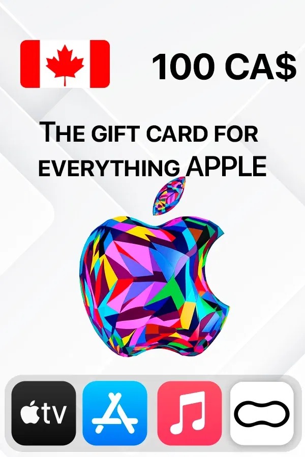 App Store & iTunes 100 $ CAD Canada