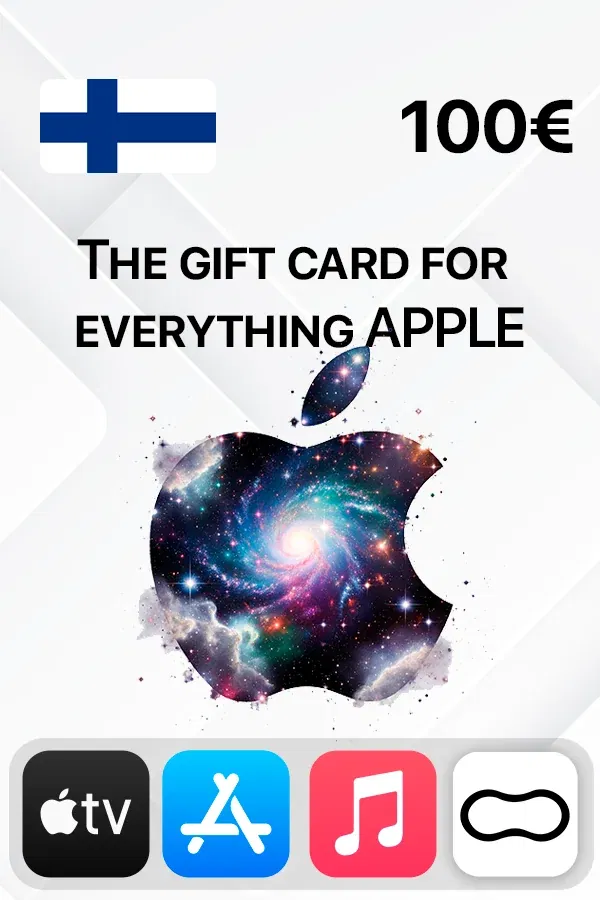 Купить Подарочная карта Apple & iTunes €100 EUR Финляндия